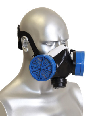Респиратор "Бриз-2201"РПГ газозащитный с фильтром А1,В1,Е1,К1  (пластик), цена за 1 шт.  (х40)