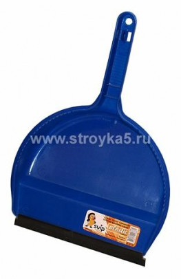 Совок пластмас. для мусора с резинкой