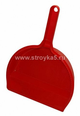 Совок пластмас. для мусора без резинки