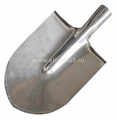 Лопата штыковая ЛУ-3 нерж.(толщ. 2,0) б/черен.